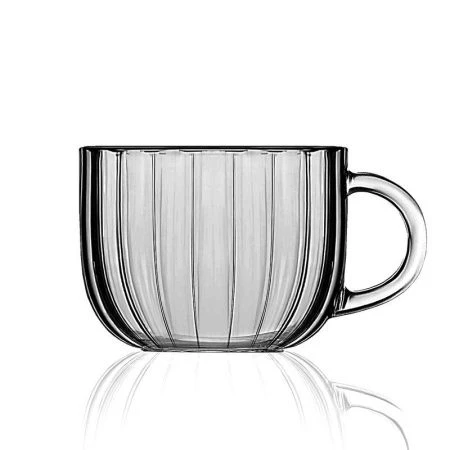 Кружка 350мл стекло МАГИЯ ГРАФИТ (24)