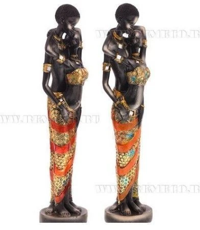 яяяСтатуэтка Африканцы, 41,5см