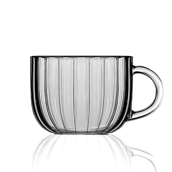 Кружка 350мл стекло МАГИЯ ГРАФИТ (24)