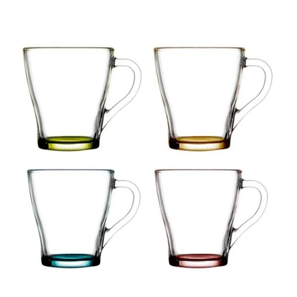 Кружка 250мл стекло Грация ЛАК МИКС Модерн (20)