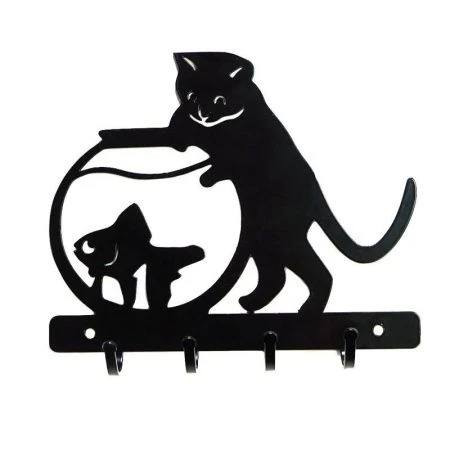 Ключница Котенок с аквариумом 701-004B