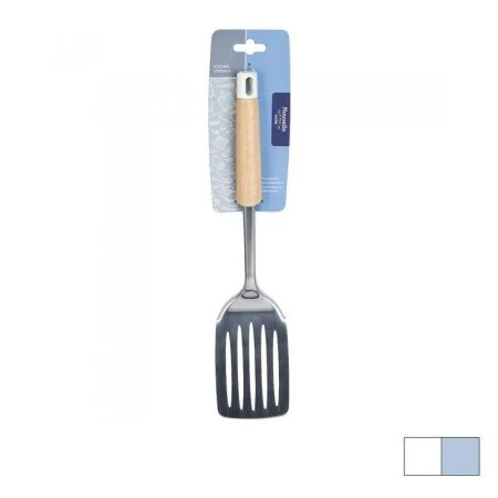 Лопатка поварская с прорезями 35,5*7,5*1,5см  нерж.сталь Emborio Steel 2 вида (упаковочный пакет)