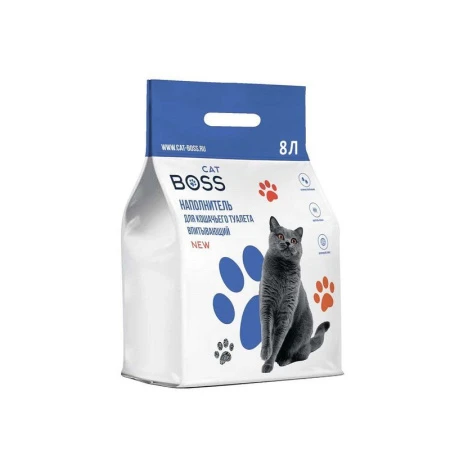 Наполнитель впит. для кошачьего туалета CatBoss 4кг (8л) (4) Наполнитель впит. для кошачьего туалета CatBoss 4кг (8л) (4)
