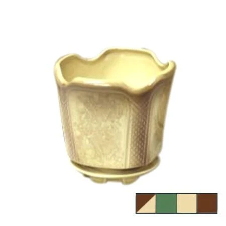 Горшок цветочный керам. ГОТИКА №1 (1сорт) h=25см d=28см 7,1л цвета в ассортименте