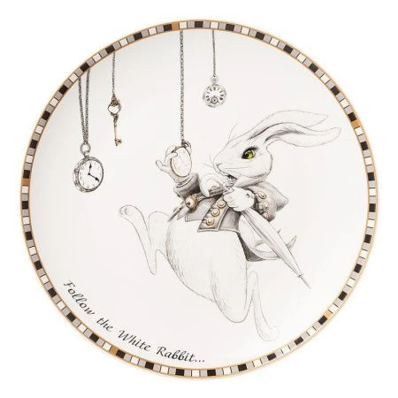 Тарелка мелкая 20см фарфор Wonderland десертная (24)