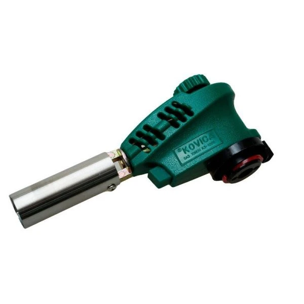 Горелка газовая с пьезорозжигом для газ.баллончика металл KOVIKA KS-1005 (100)