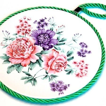 Подставка под горячее 17см керамика ЦВЕТОК LR24553 (48) ВЫВОД