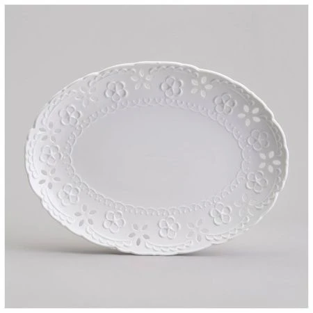 Блюдо 35,5см фарфор Style овальное (8)