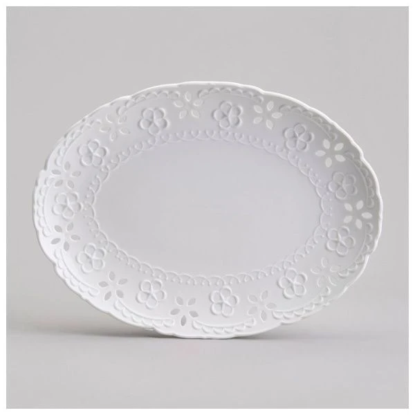 Блюдо 35,5см фарфор Style овальное (8)