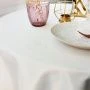 Скатерть 150*110см полиэстер 86% хлопок 14% ГЛАДЬ молочная 3425-05