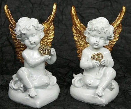 яяяСтатуэтка Ангелочек 10*8*13см (2/48)