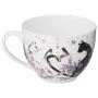 Чайный набор 4пр фарфор ЛАВАНДОВЫЕ КОТЫ на 2 персоны 275мл (16)