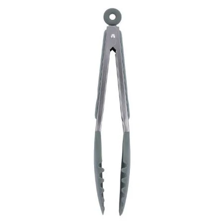 Щипцы кулинарные 28,7*4,5см силикон Silicone с мет.ручками 79-031 (100)