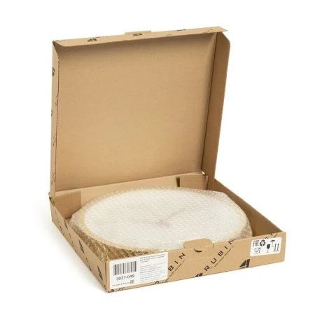 Часы настенные 30см пластик РУБИН Классика золотой (10)