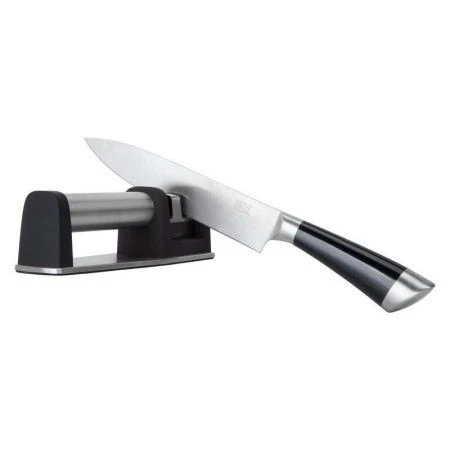 Ножеточка настольная двухзонная пластик/нерж.сталь COOLINAR (24/48)