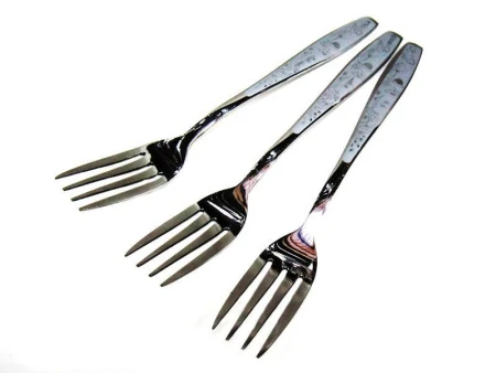 Вилки столовые набор 6шт металл 002 JC-404 (100)