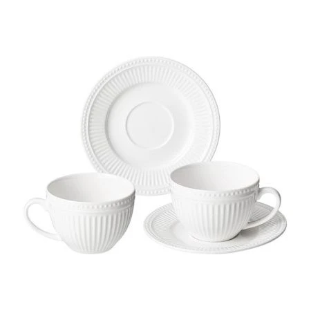 Чайный набор 4пр фарфор Gorgeous на 2 персоны 300мл (8)