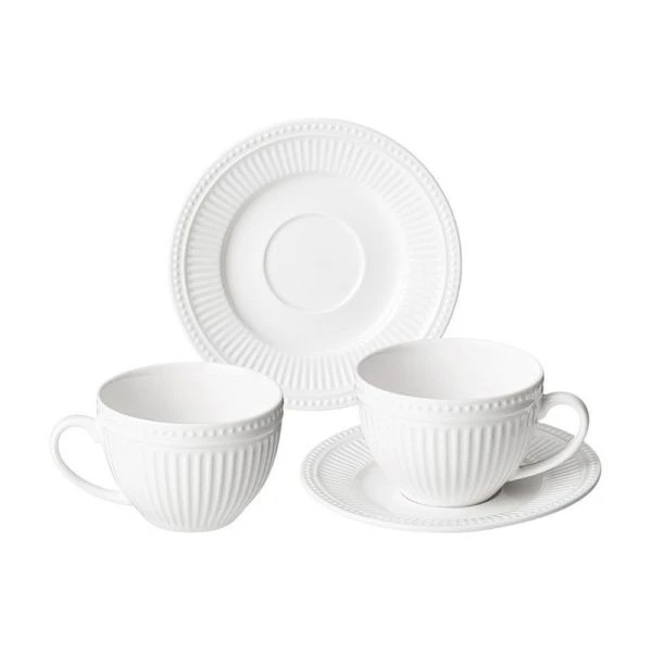 Чайный набор 4пр фарфор Gorgeous на 2 персоны 300мл (8)