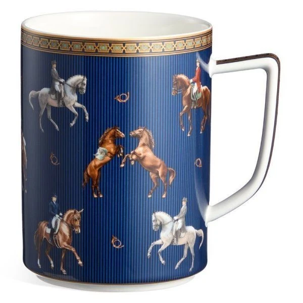 Кружка 720мл фарфор Horse club (24)