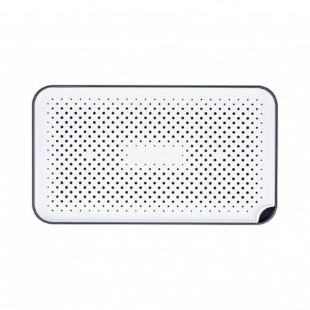 Поднос-сушилка 37*20,8*2,2см пластик Smart серо-белый (20)