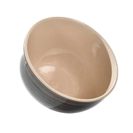 Салатник 590мл 14см керамика Аэрография СЕРЕБРО (6/36)