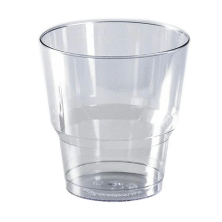 Стакан одноразовый 200мл полистирол КРИСТАЛЛ прозрачный (50/1000)