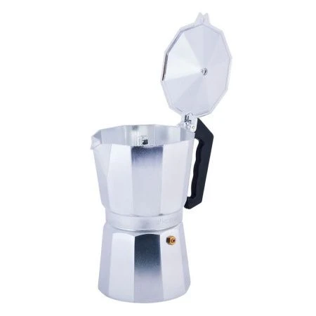 Кофеварка гейзерная 450мл на 9 чашек алюминий арт.2502 (24)