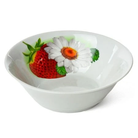 Салатник 600мл фарфор СОЧНАЯ КЛУБНИКА Идиллия (15)