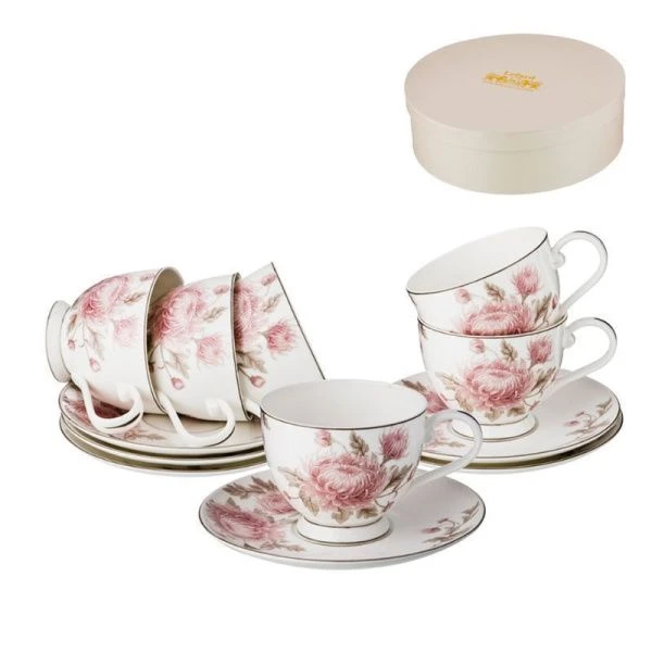 Чайный набор 12пр фарфор АСТРА на 6 персон 250мл (8)