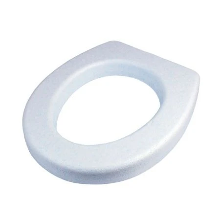 Сиденье на унитаз пенопласт тонкий голубой (6)
