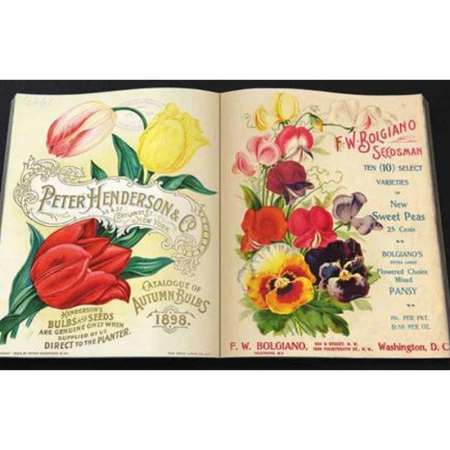 Набор шкатулок-фолиантов иск.кожа 2шт. Летние цветы 22*16*7см (12)