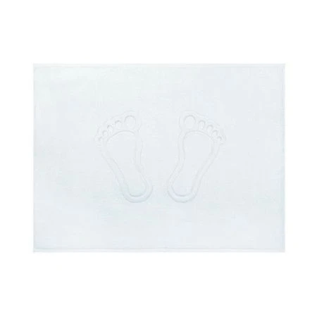 Коврик в ванную хлопок махровый 50*70см белый 550гр м7743 S