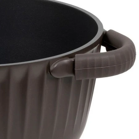 Кастрюля  4,6л h11,9см алюминий АП ASCELLA со стекл.крышкой 24см (6)