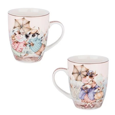 Кружка 420мл фарфор РАНДЕВУ (36)