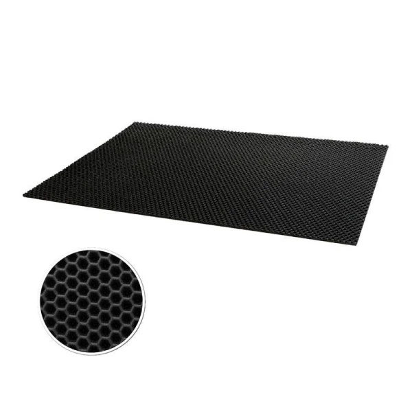Коврик ячеистый 130*80см ЭВА СОТЫ черный (10)