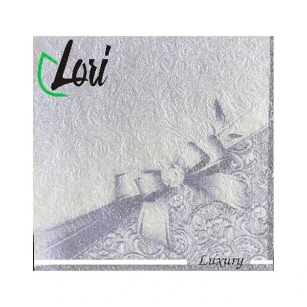 Салфетки бумажные Лори 16шт. 3-х слойные 33*33 (16)