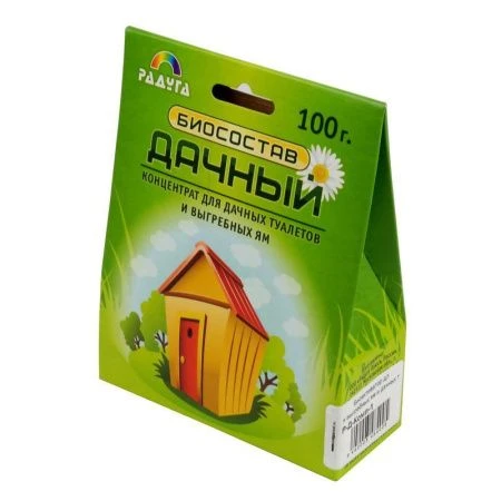 Биоактиватор для выгребных ям и дачных туалетов Дачный 100г (28)