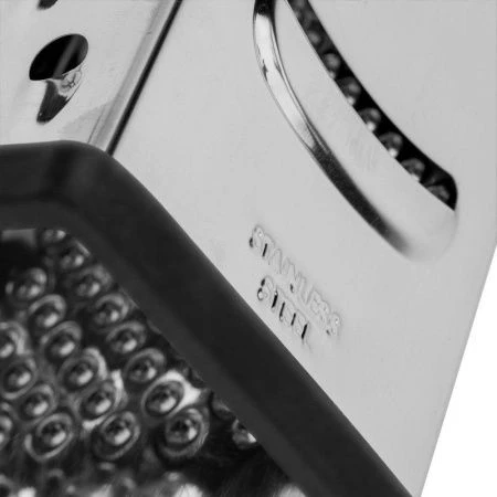 Терка 4 гранная 11*8,5*25,5см нерж.сталь/силикон SHAM (12/48)