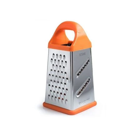 Терка 4 гранная 10,5*10,5см нерж.сталь РЭМИ (крупная, средняя, мелкая Терка, шинковка) TR-21911 (24/12)