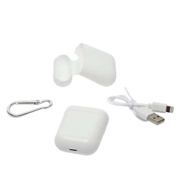 Наушники беспроводные Bluetooth+чехол i9s TWS белый