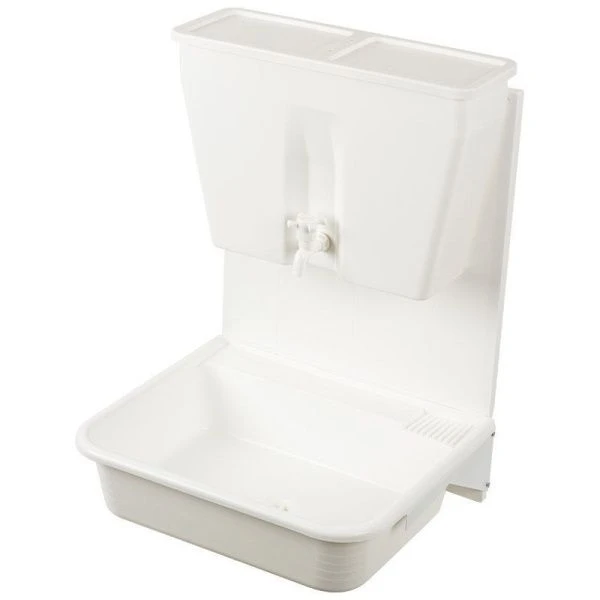 Раковина с умывальником 17л пластик без подогрева воды ЭлБЭТ (1)