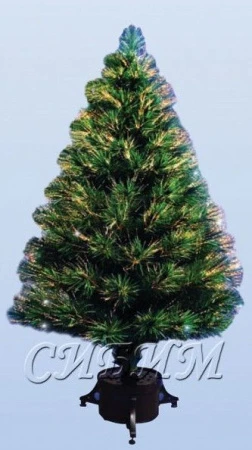 Елка искусственная 150см светящаяся веером СВ-15