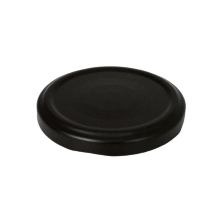 Крышка ТВИСТ-ОФФ 66 черная матовая с клапаном (1250) майонезная