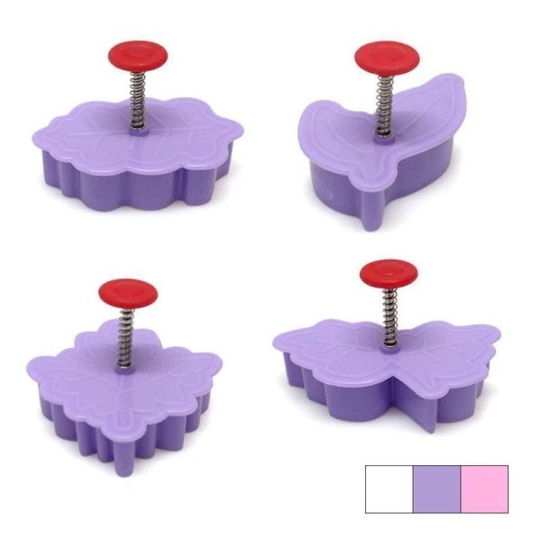 Формы для печенья набор 4шт пластик 6742 (180)