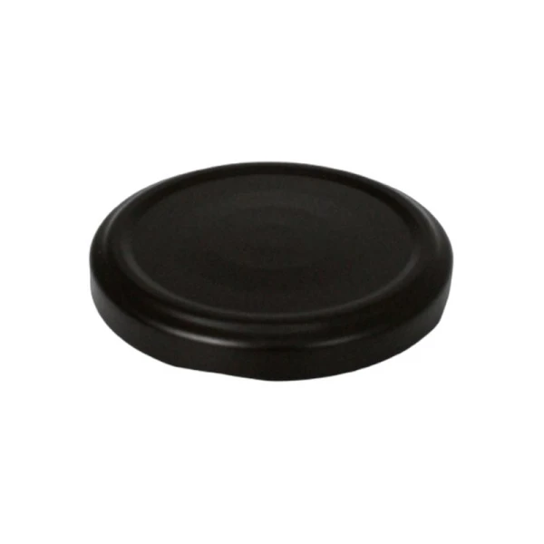 Крышка ТВИСТ-ОФФ 66 черная матовая с клапаном (1250) майонезная Крышка ТВИСТ-ОФФ 66 черная матовая с клапаном (1250) майонезная