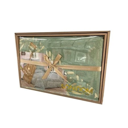 КПБ 2сп сатин с европростыней (под.180*215+/-3, пр.230*250+/-3, нав.70*70*2) №2