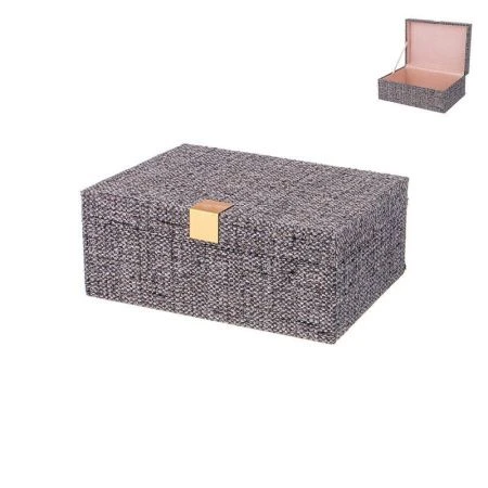 Шкатулка 26*18,5*10,5см МДФ/пластик (12)