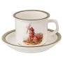 Чайный набор 2пр фарфор Family House на 1 персону 200мл (2/24)