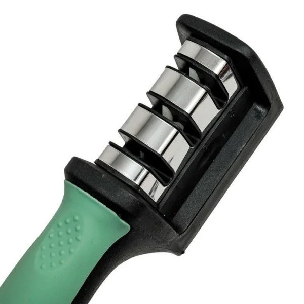 Ножеточка трехзонная 22*5*6см металл/пластик Rock RCK-01 (4)