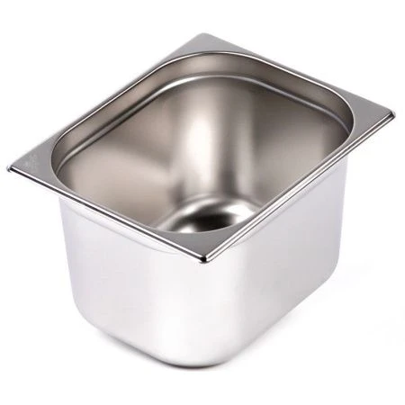 Гастроемкость 0,8мм нерж. сталь 1/2*8'' 327*265*200мм без крышки 812-8 (12)